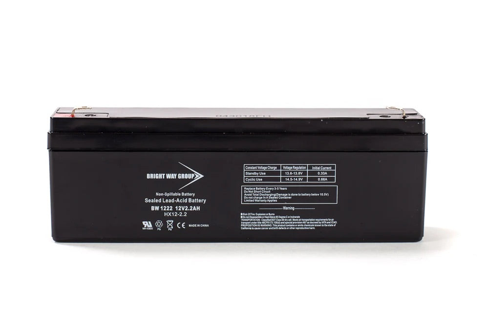 BW 1222 F1 12V 2.2Ah UPS SLA AGM Battery