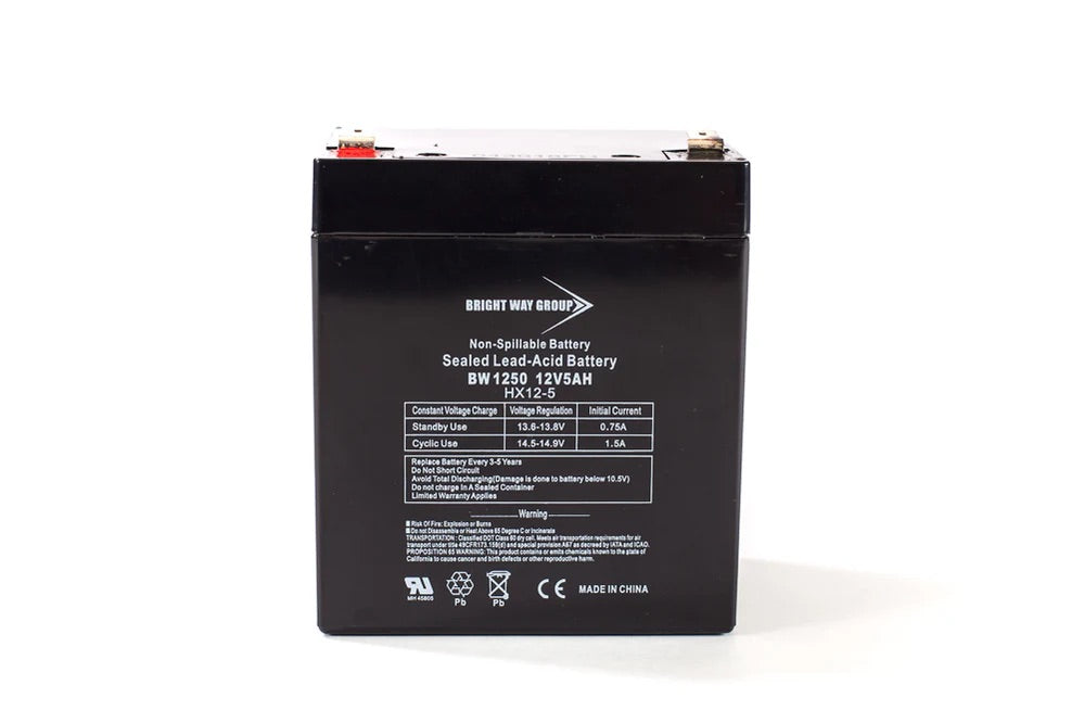 BW 1250 F1 12V 5Ah UPS SLA AGM Battery